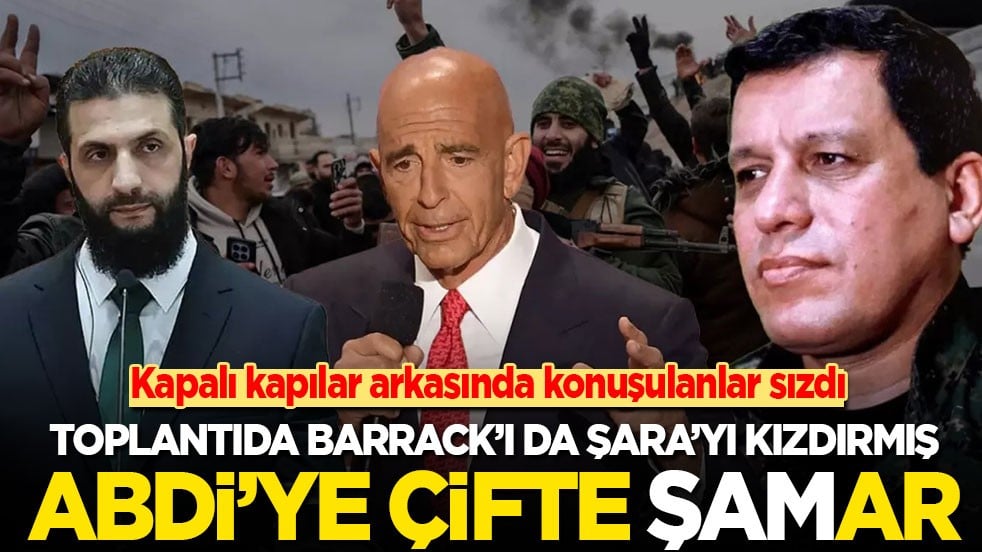 Kapalı kapılar arkasında konuşulanlar sızdı! Toplantıda Barrack’ı da Şara’yı kızdırmış! Abdi’ye çifte ŞAM’ar