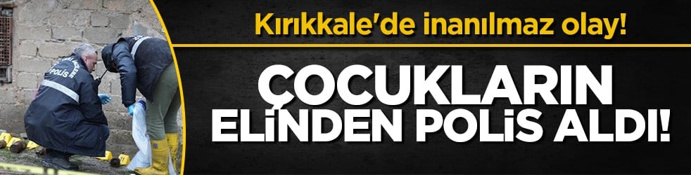 Kırıkkale’de mahalle ortasında "mühimmat" alarmı: Çocukların elinden 11 top mermisi alındı