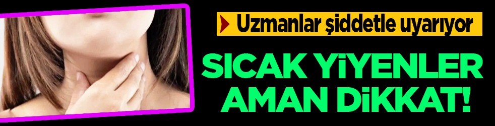  Mide kanseri sessiz İlerliyor: Sıcak yiyenler sessizce geliyor! Prof. Dr. Yavuz Selim çağrı yaptı