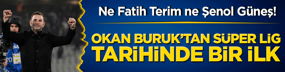 Ne Fatih Terim ne Şenol Güneş!