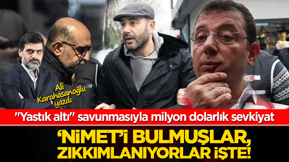 ‘Nimet’i bulmuşlar, zıkkımlanıyorlar işte!