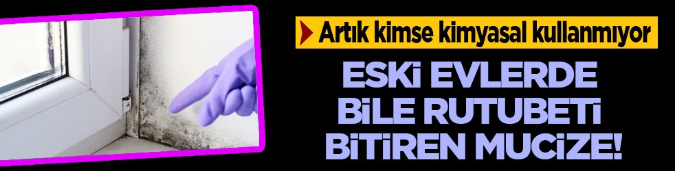 Öyle bir hamle yapın ki... Eski evlerde bile rutubeti bitiren...