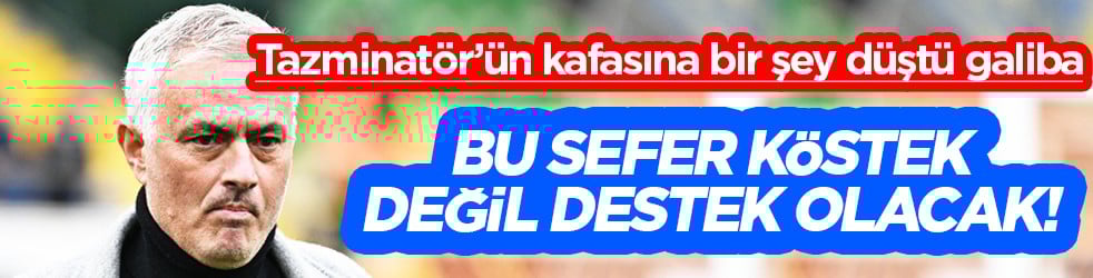 Portekiz'den gelen haber şaşırttı... Jose Mourinho Fenerbahçe'nin yıldızını istiyor!