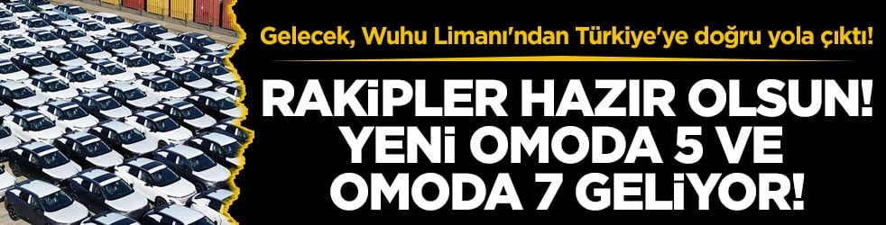 Rakipler hazır olsun! Yeni OMODA 5 ve OMODA 7 geliyor!