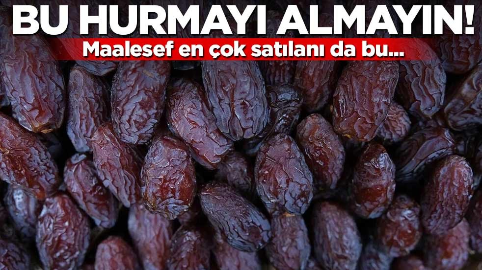 Ramazan öncesi dikkat: Hurma alıyorum diye İsrail'i fonlamayın!