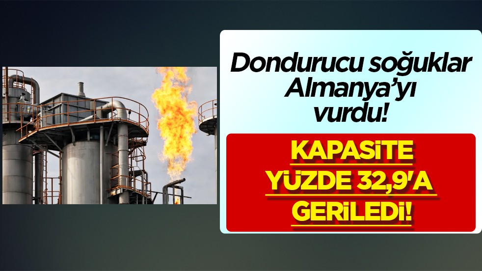 Rezerv düştü! Başka çözüm aranıyor... Dondurucu soğuklar Almanya'yı vurdu! 