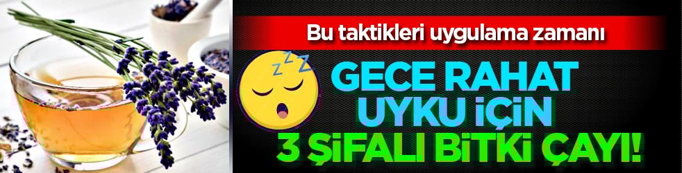 Sabah güneşi önerisi: Gece rahat uyku için 3 bitki! Uyku sorunu yaşayan mutlaka denesin