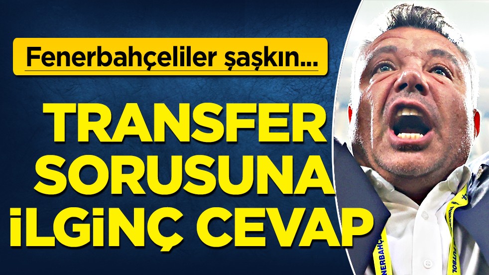 Sadettin Saran'dan transfer sorusuna ilginç cevap