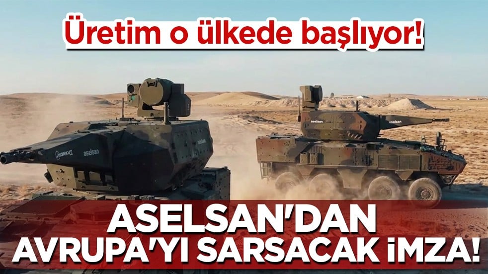Savunma sanayisinde dev işbirliği: ASELSAN ve Excalibur Avrupa için güçlerini birleştirdi