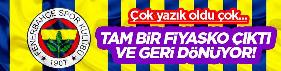 Şok planı ortaya çıktı: Fenerbahçe'de sıcak gelişme! Eski takımına geri dönüyor