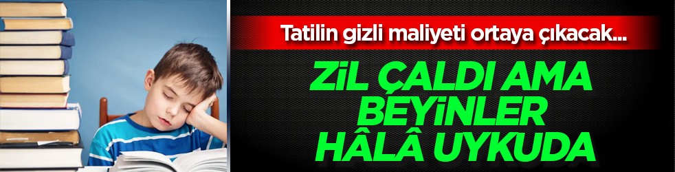 Sömestir sonrası... Zil çaldı ama beyinler hala uykuda... Tatilin gizli maliyeti