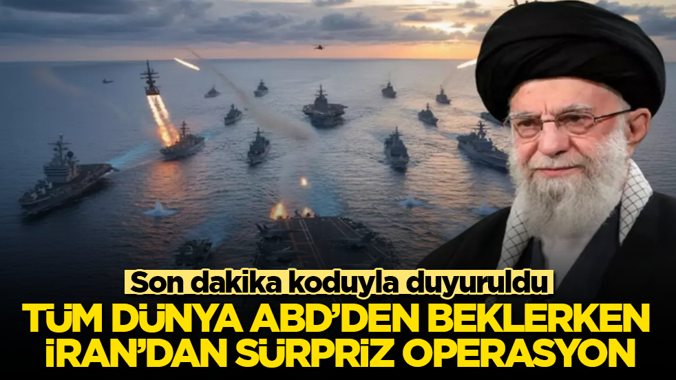 Son dakika koduyla duyuruldu! Tüm dünya ABD’den beklerken İran’dan sürpriz operasyon