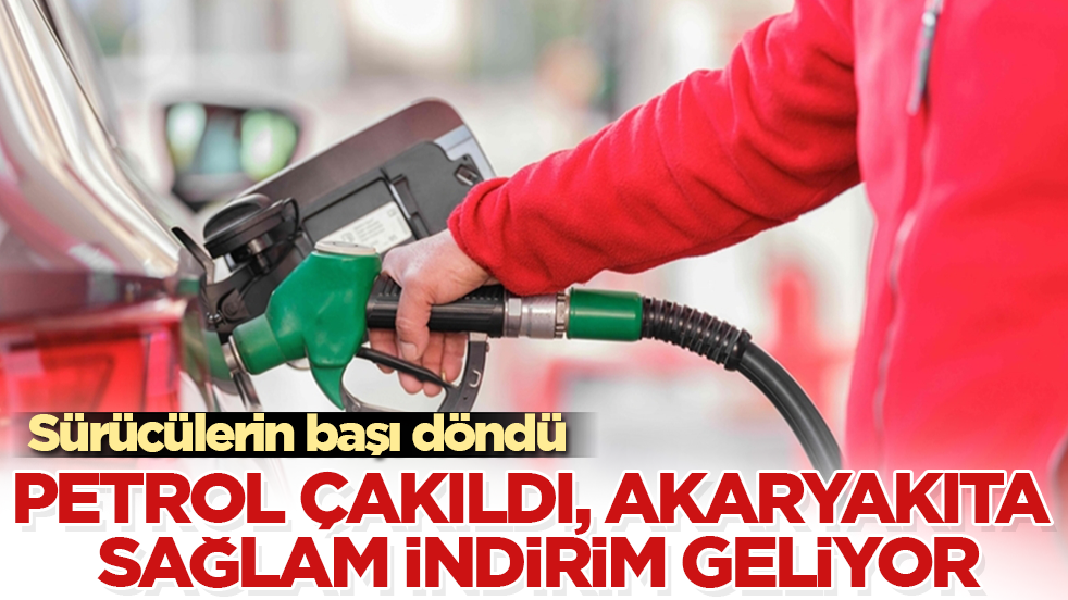 Sürücülerin başı döndü! Petrol çakıldı, akaryakıta sağlam indirim geliyor