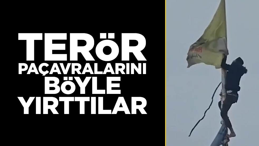Terör paçavralarını böyle yırttılar