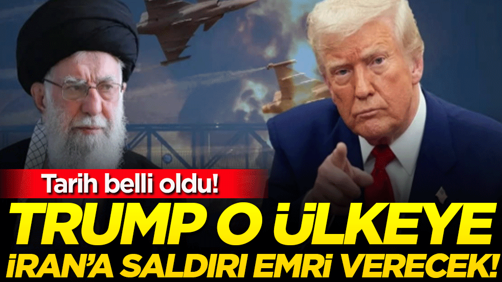 Trump o ülkeye İran'a saldırı emri verecek! Tarih belli oldu!
