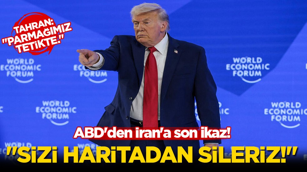 Trump’tan İran’a "Yeryüzünden sileriz" tehdidi: Dev filo Körfez yolunda!