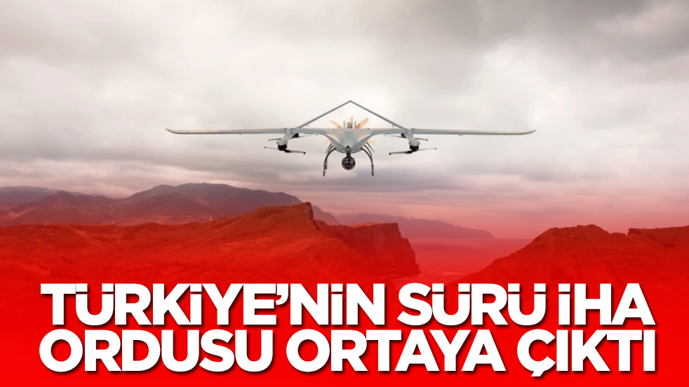 Türkiye'nin sürü İHA ordusu ortaya çıktı