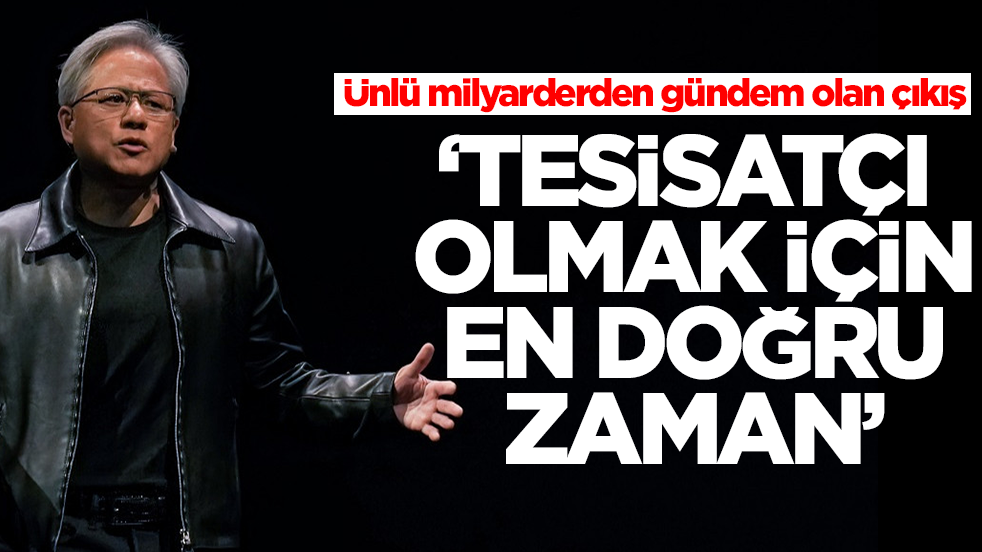 Ünlü milyarderden gündem olan çıkış: Tesisatçı olmak için çok iyi bir zaman