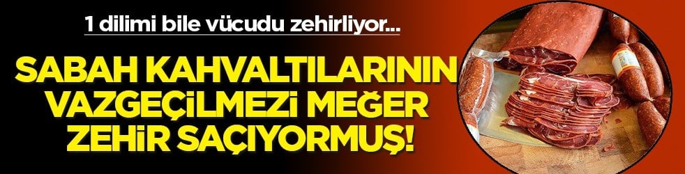 Zehir saçıyormuş! Sabah saatlerinde kullananlar dikkat: 1 dilimi bile vücudu zehirliyor!