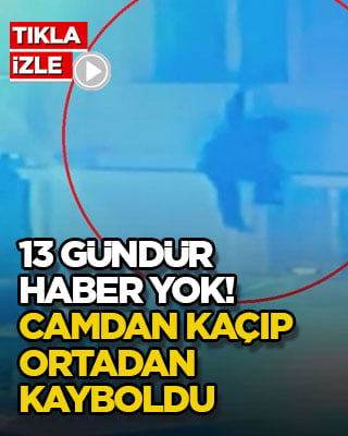 13 gündür haber yok! Camdan kaçıp ortadan kayboldu
