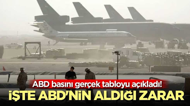 ABD basını ger&ccedil;ek tabloyu a&ccedil;ıkladı! İşte ABD'nin aldığı zarar