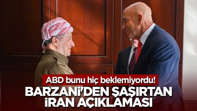 ABD bunu hi&ccedil; beklemiyordu! Barzani'den şaşırtan İran a&ccedil;ıklaması