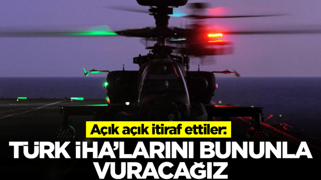 A&ccedil;ık a&ccedil;ık ilan ettiler: T&uuml;rk İHA'larını bununla d&uuml;ş&uuml;receğiz