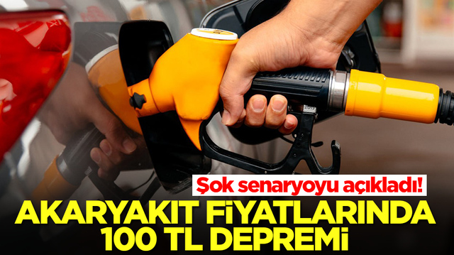 Akaryakıt fiyatlarında 100 TL depremi