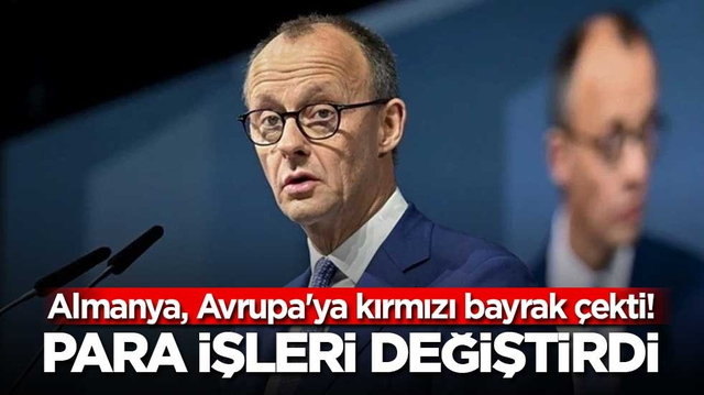 Almanya, Avrupa'ya kırmızı bayrak &ccedil;ekti!
