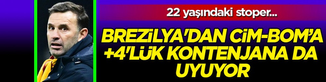 Anlaşma imzalandı imzalanacak... Brezilya'dan Galatasaray'a: +4'l&uuml;k kontenjana da uyuyor