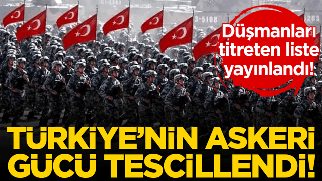 Avrupa'nın en g&uuml;&ccedil;l&uuml; orduları a&ccedil;ıklandı! T&uuml;rkiye listeye damga vurdu!