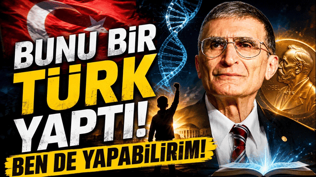 Aziz Sancar&rsquo;dan T&uuml;rk gen&ccedil;lerine gurur veren mesaj: &ldquo;Bunu bir T&uuml;rk yaptı, ben de yapabilirim&rdquo;