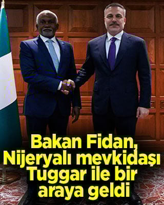Bakan Fidan Nijeryalı mevkidaşı ile Ankara'da görüştü