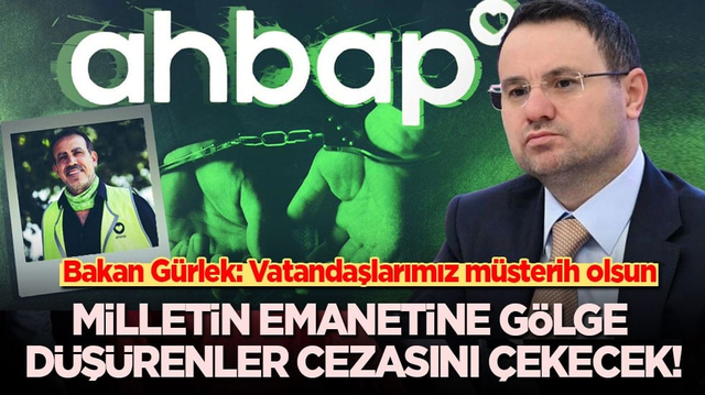 Bakan G&uuml;rlek: Vatandaşlarımız m&uuml;sterih olsun! Milletin g&uuml;venine ve emanetine g&ouml;lge d&uuml;ş&uuml;renler cezasını &ccedil;ekecek!