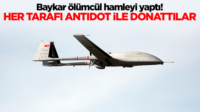 Baykar &ouml;l&uuml;mc&uuml;l hamleyi yaptı: Her tarafı ANTIDOT 2-U ile donattılar