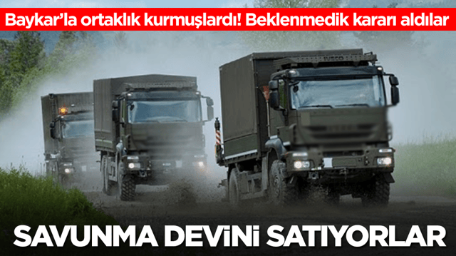 Baykar&rsquo;la ortaklık kurmuşlardı! Beklenmedik kararı aldılar: Savunma devi satılıyor