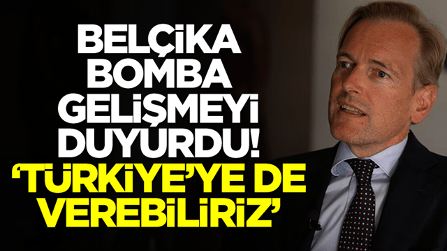 Bel&ccedil;ika bomba gelişmeyi duyurdu: T&uuml;rkiye'ye de verebiliriz