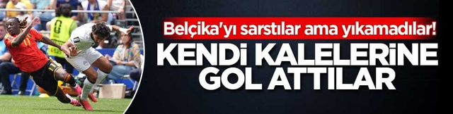 Bel&ccedil;ika'yı sarstılar ama yıkamadılar! Kendi kalelerine gol attılar