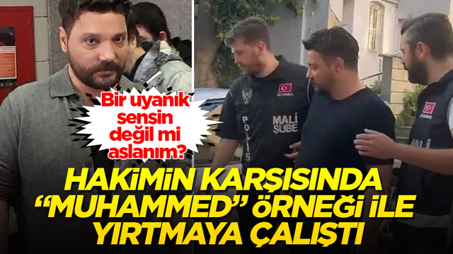 Bir uyanık sensin değil mi aslanım? Oğuzhan Uğur, hakimin karşısında &ldquo;Muhammed&rdquo; &ouml;rneği ile yırtmaya &ccedil;alıştı