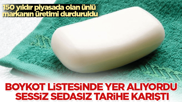 Boykot listesinde yer alıyordu, tarihe karıştı! 150 yıldır piyasada olan &uuml;nl&uuml; markanın &uuml;retimi durduruldu