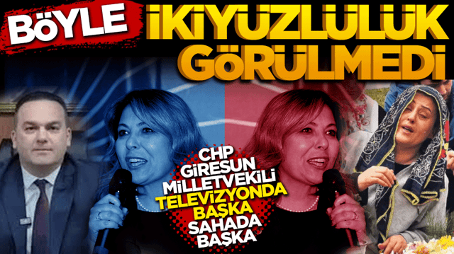 B&ouml;yle ikiy&uuml;zl&uuml;l&uuml;k g&ouml;r&uuml;lmedi! Televizyonda Başka, Sahada Başka!