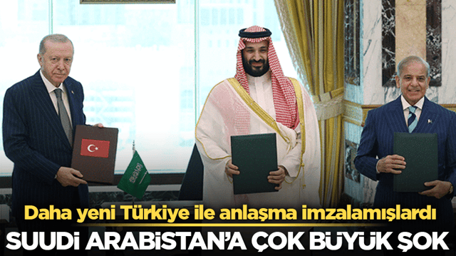 Daha yeni T&uuml;rkiye ile anlaşma imzalamışlardı! Suudi Arabistan&rsquo;a &ccedil;ok b&uuml;y&uuml;k şok