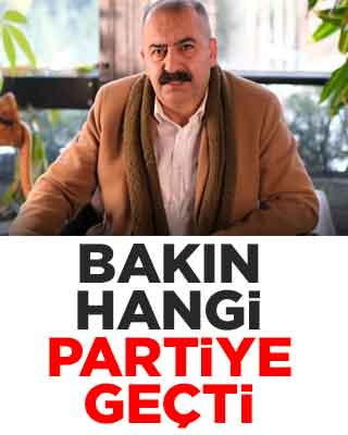 Oyuncu Ömer Kurt bakın hangi partiye geçti