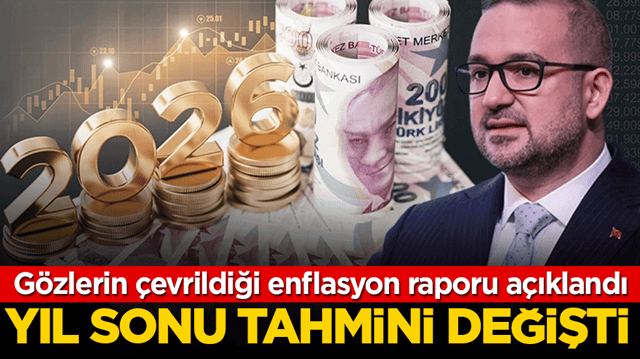 Enflasyon Raporu'nda kritik an! TCMB Başkanı Karahan enflasyon tahminini a&ccedil;ıkladı