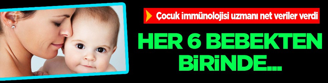 Epigenedik değişiklikler... Her 6 bebekten birinde besin alerjisinin bir t&uuml;r&uuml; g&ouml;r&uuml;l&uuml;yor