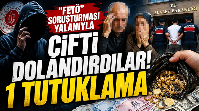 FET&Ouml; soruşturması&rsquo; yalanıyla &ccedil;ifti tuzağa d&uuml;ş&uuml;rd&uuml;ler! Altın ve d&ouml;vizleri b&ouml;yle aldılar