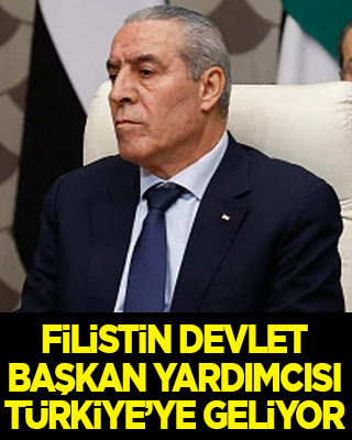 Filistin Devleti Başkan Yardımcısı Şeyh Türkiye'ye geliyor