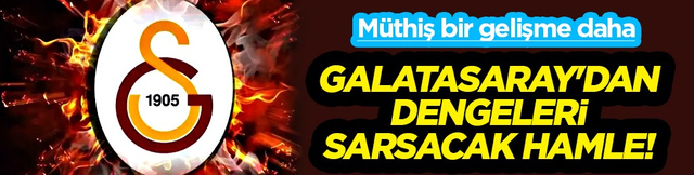 Galatasaray'dan dengeleri sarsacak hamle! A&ccedil;ıklama az &ouml;nce geldi: Tamı tamına 84,65 milyon euro...