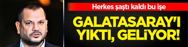 Galatasaray'ı yıktı: Papara Park'a doğru &ccedil;ıkabilir...