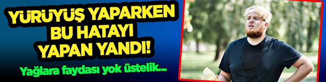 Glikojen uyarısı: Y&uuml;r&uuml;y&uuml;ş yaparken bu hatayı yapan yandı! Yağlara faydası yok, kalbe zararı &ccedil;ok